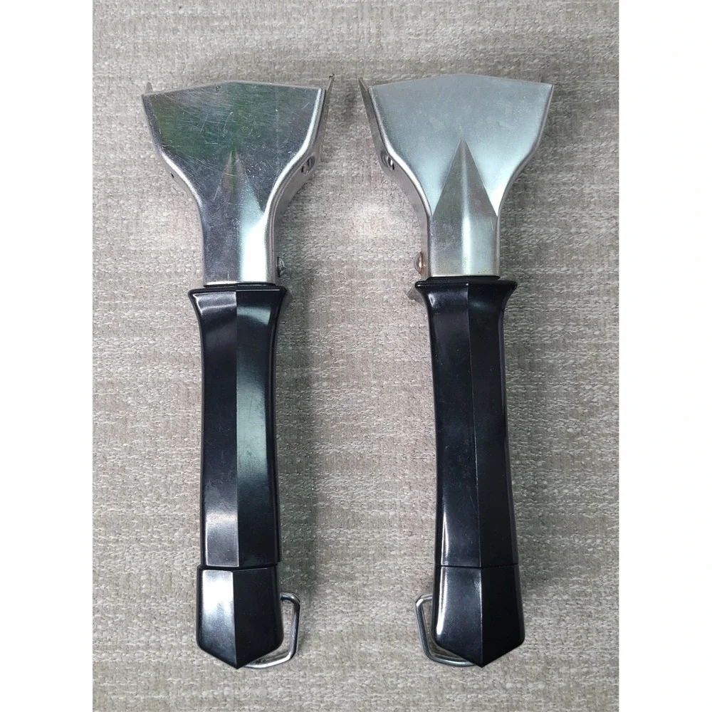 Vintage Corning Ware Detachable Pot Pan Handles Black Silver Set of 2 P-10-HG